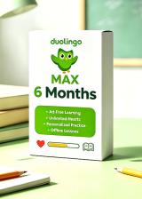 cdkdeals.com, Super Duolingo MAX 6 Months Subscription