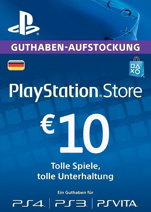 Play Station Network 10 EUR DE
