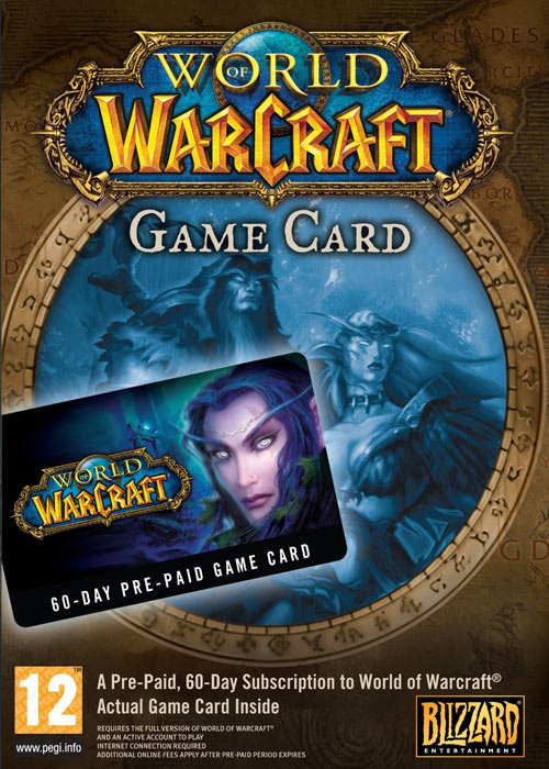 World of Warcraft EU 30 Days Time Card