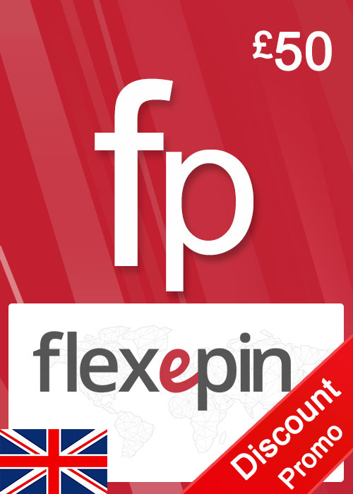 Flexepin Voucher Card 50 GBP