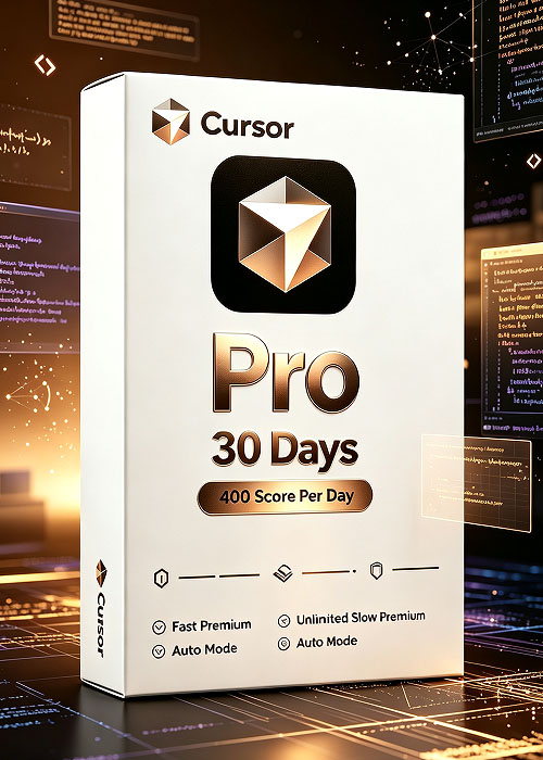 cdkdeals, Cursor Pro 30 Days 400 Score Per Day
