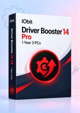 IObit Driver Booster 14 Pro 1 Year 3 PCs CD Key Global