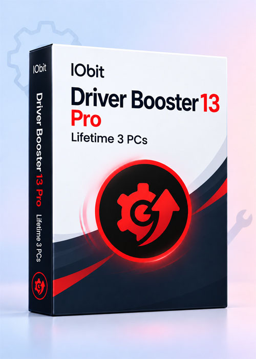 cdkdeals, IObit Driver Booster 13 Pro Lifetime 3 PCs CD Key Global