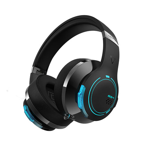 EDIFIER HECATE G5BT Hi-Res Bluetooth Wireless Gaming Headset 40mm Unit 45ms Latency RGB Cyber Light Dual-Mic ENC 40h Battery Lift with Mic