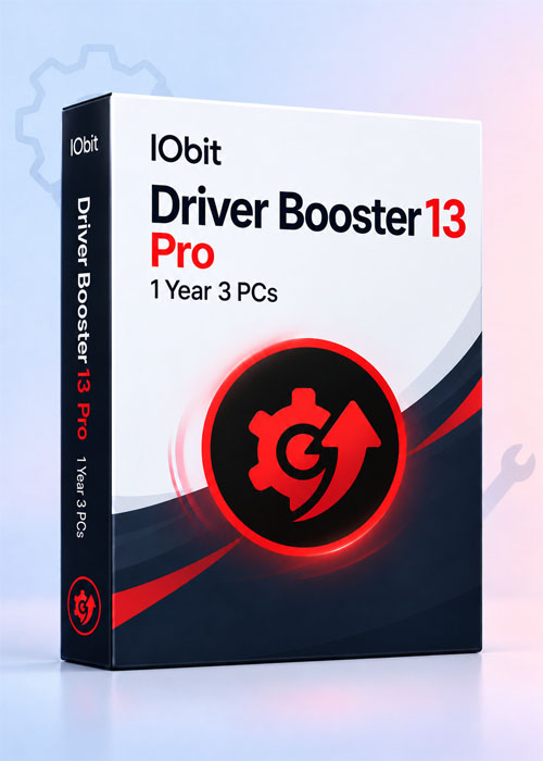cdkdeals, IObit Driver Booster 13 Pro 1 Year 3 PCs CD Key Global