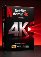 Netflix Admin 4K 1Month