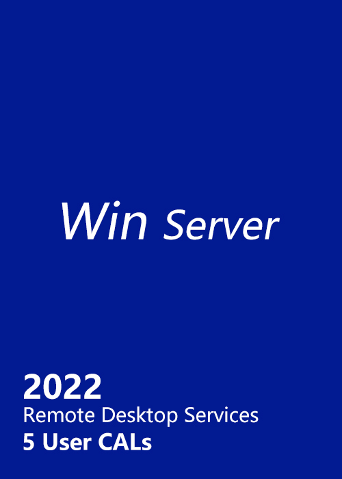 Win Server 2022 Remote Desktop Services 5 User CALs CD Key Global, Cdkdeals Christmas Big Sale