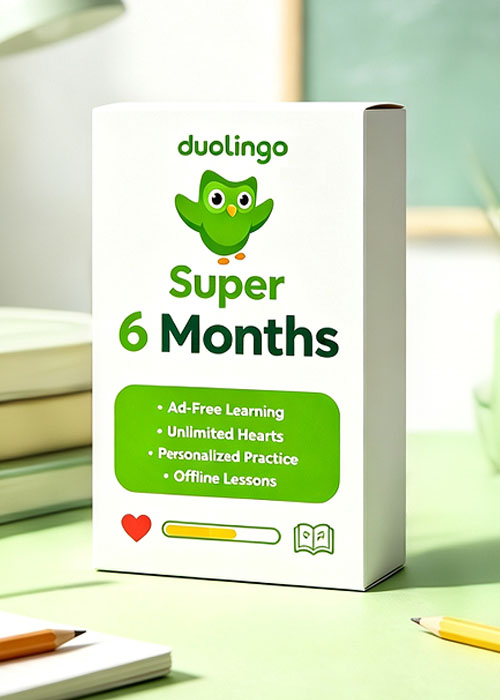 cdkdeals, Super Duolingo 6 Months Subscription